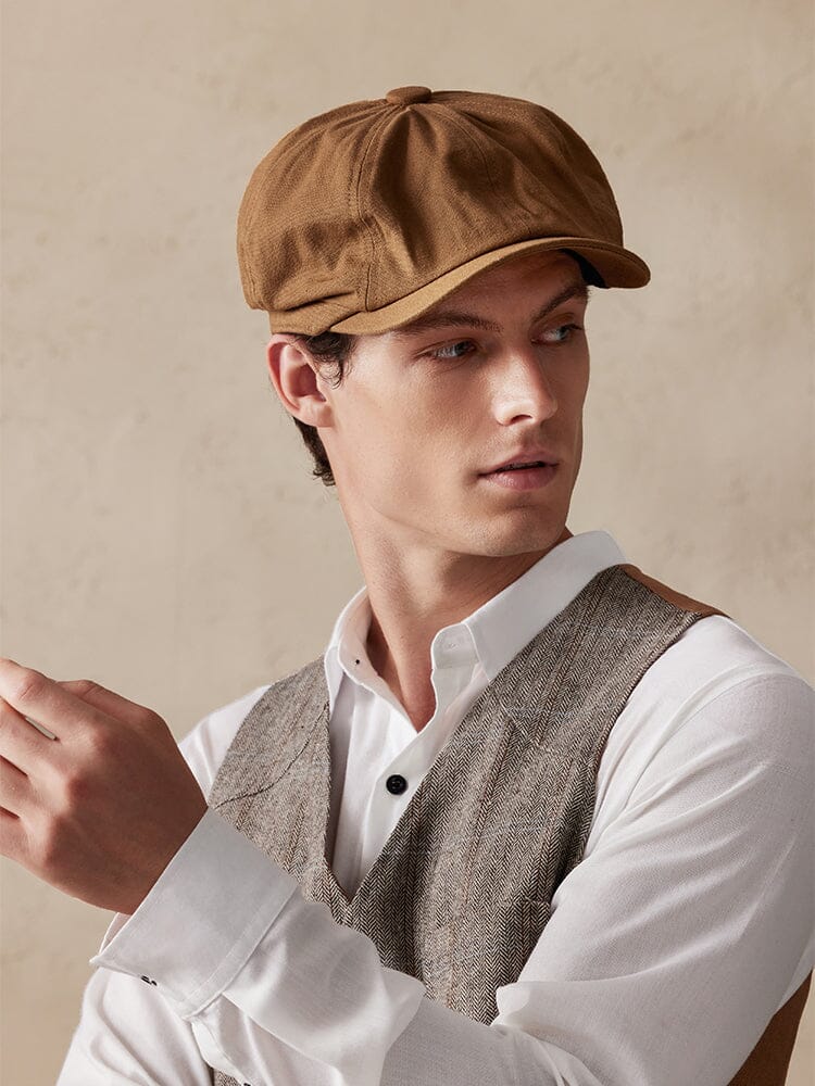 Vintage 100% Cotton Beret Hat