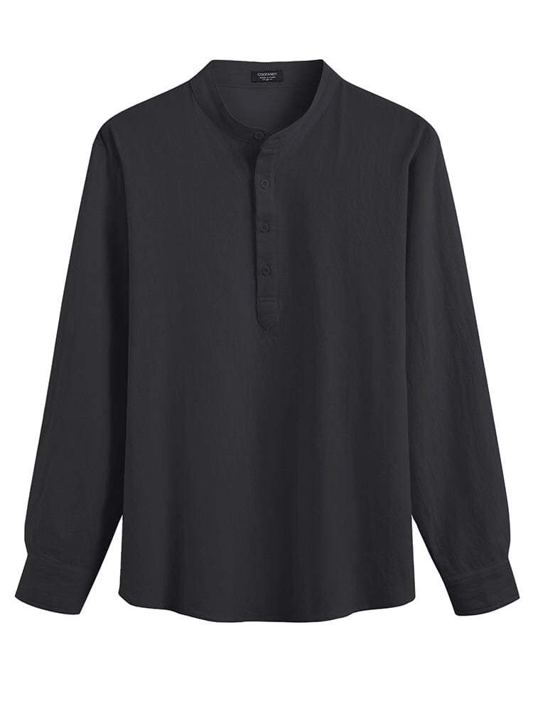 Casual 2 Pieces Henley Shirts Set (US Only)