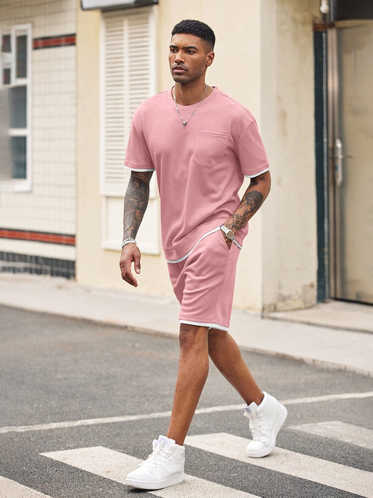 Athletic Gym Short Sleeve Sport Set (Us Only)