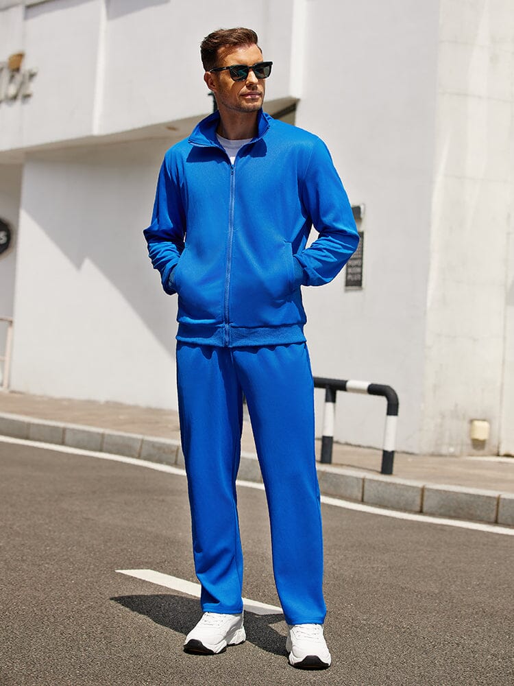 Casual Full Zip Tracksuit Set (US Only)