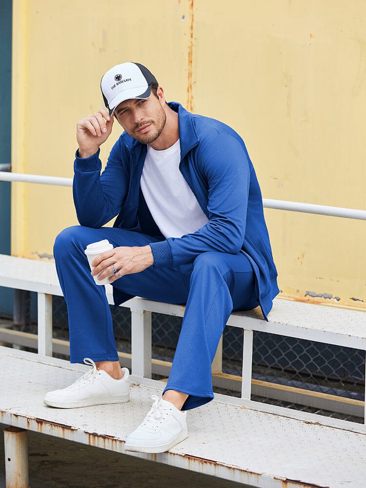 Casual Full Zip Tracksuit Set (US Only)