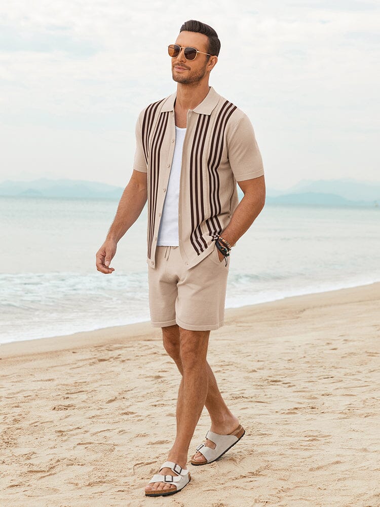 Casual Vintage Beach Knit Sets (US Only)