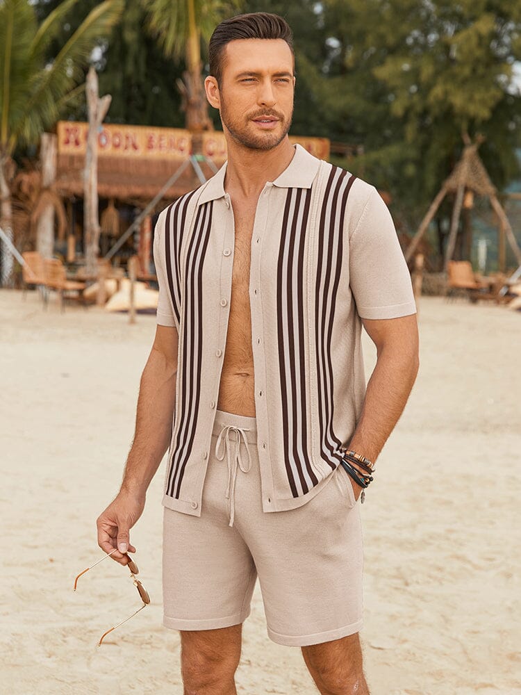 Casual Vintage Beach Knit Sets (US Only)