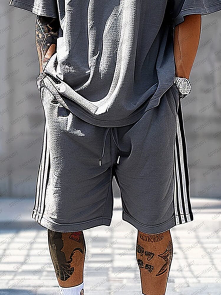 Classic 100% Cotton Matching Tracksuit Set