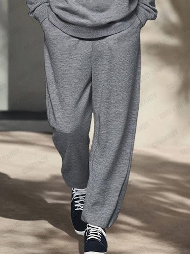 Athleisure Stand Collar 2-Piece Set
