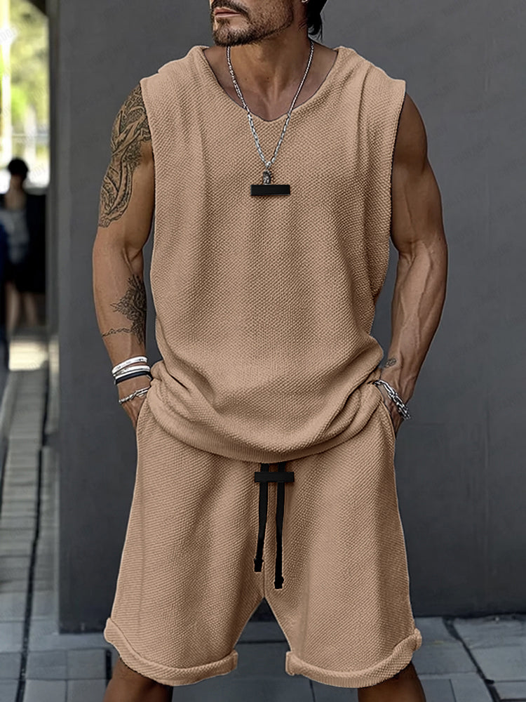 Breathable Terry Cloth 2-Piece Set