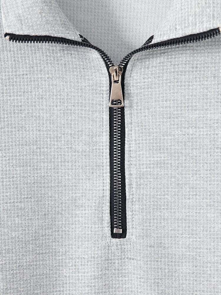 Athleisure Urban Fashion Waffle Matching Set