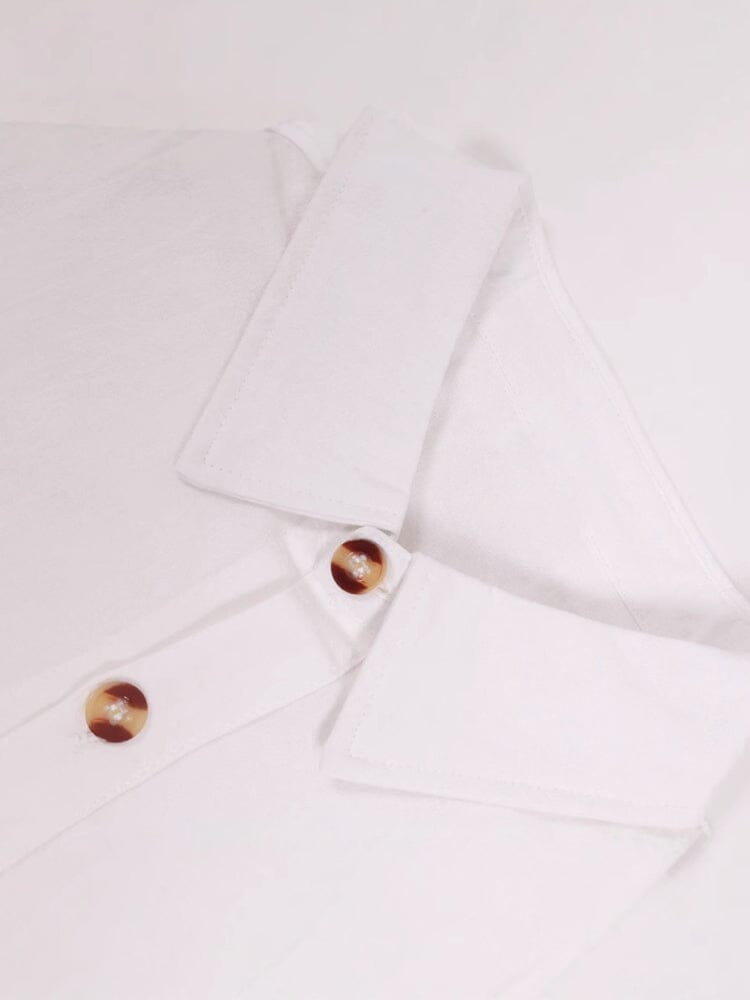 Casual Solid 2-Piece Matching Set