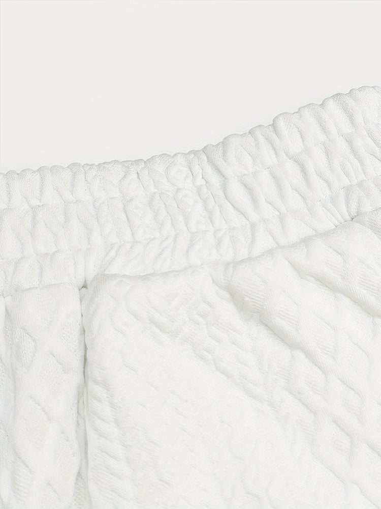 Casual Textured 2-Piece Set