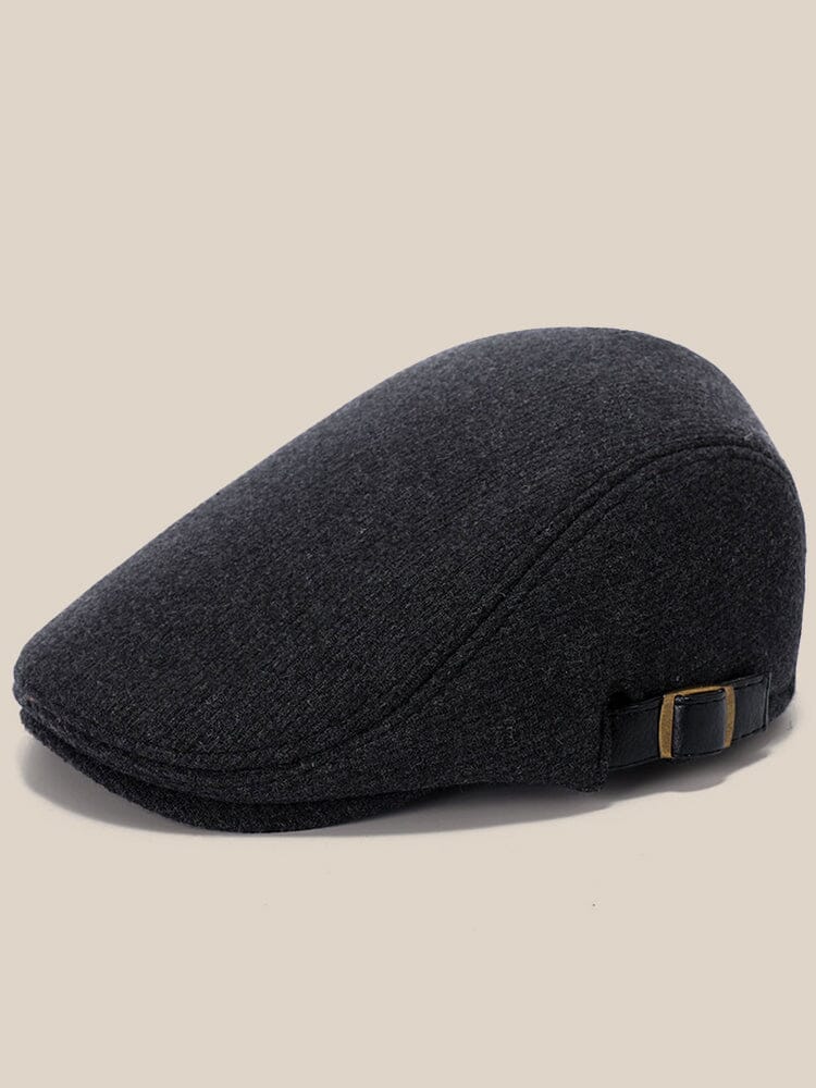 Wool Blend Tweed Newsboy Cap Accessories coofandystore PAT2 One Size