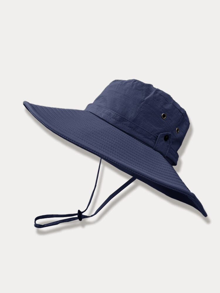 UV Protection Outdoor Hat Hat coofandy Navy Blue F(56-58)