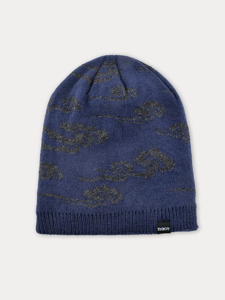 Soft Knitted Stacking Beanie Accessories coofandystore Navy Blue One Size
