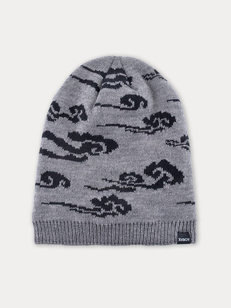 Soft Knitted Stacking Beanie Accessories coofandystore Light Grey One Size