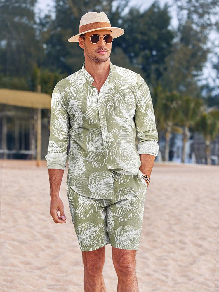 Casual 100% Cotton Graphic Shirt Sets (US Only)